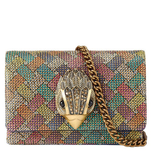 Kurt Geiger crossbody tas Mini Kensington met strass multi afbeelding