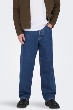 ONSFADE loose fit jeans dark medium blue denim