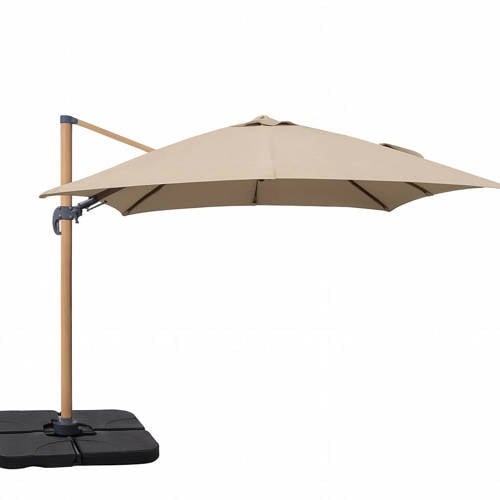 SenS-Line zweefparasol Jamaica zandkleur (300x400 cm) afbeelding