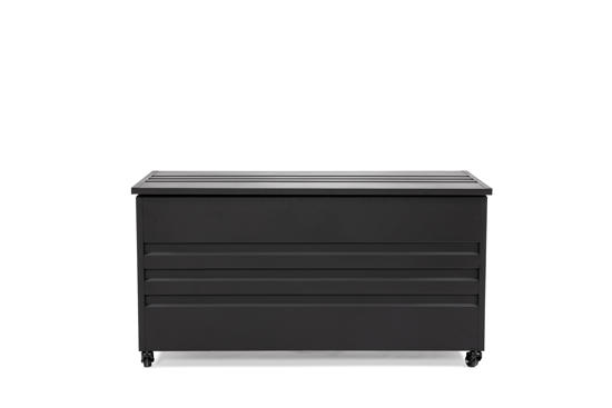 grijze opbergboxen