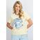 FLURESK T-shirt ecru