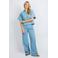 FLURESK Nira straight leg jeans blauw