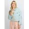 FLURESK spijkerjas light blue denim