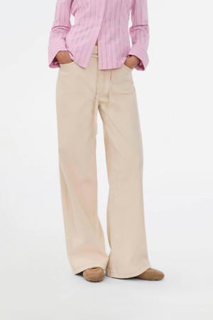 wide leg jeans ecru