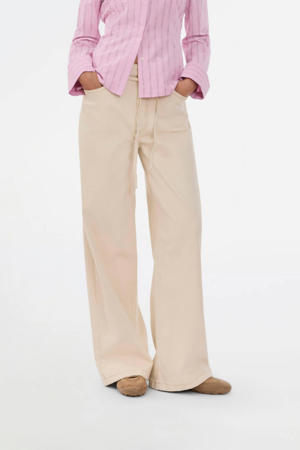 wide leg jeans ecru