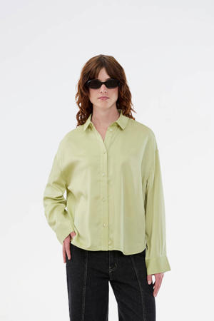 blouse lichtgroen