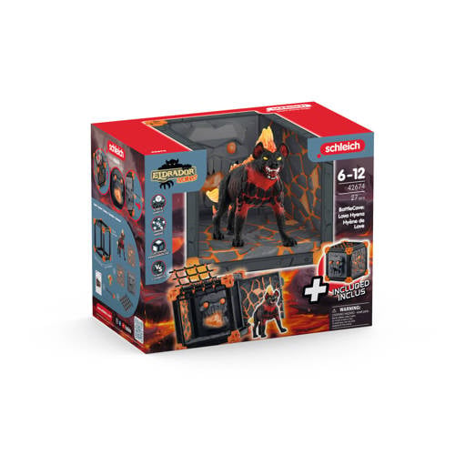 Schleich BattleCave Lava Hyena afbeelding