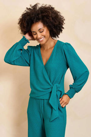 overslagtop blauw