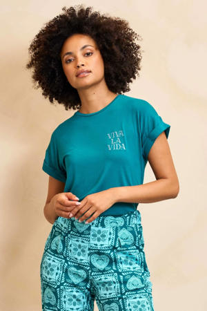 T-shirt blauw