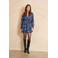 Lofty Manner korte jurk blauw