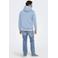 ONLY & SONS hoodie lichtblauw