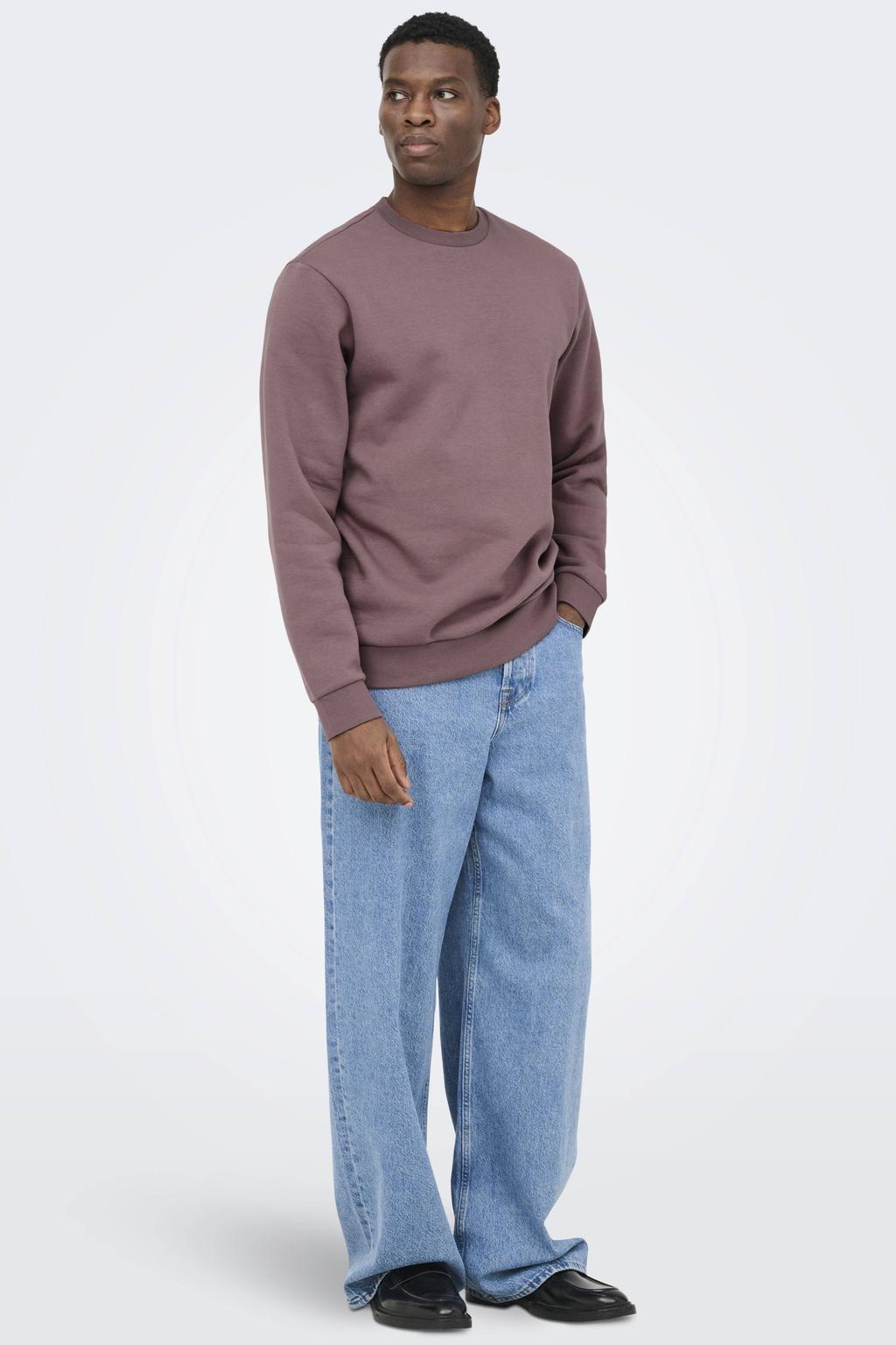 ONLY & SONS sweater oudroze