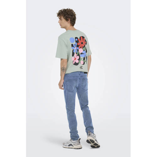 ONLY & SONS ONSLOOM slim fit jeans light blue denim afbeelding