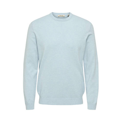 ONLY & SONS trui fijn gebreid lichtblauw afbeelding