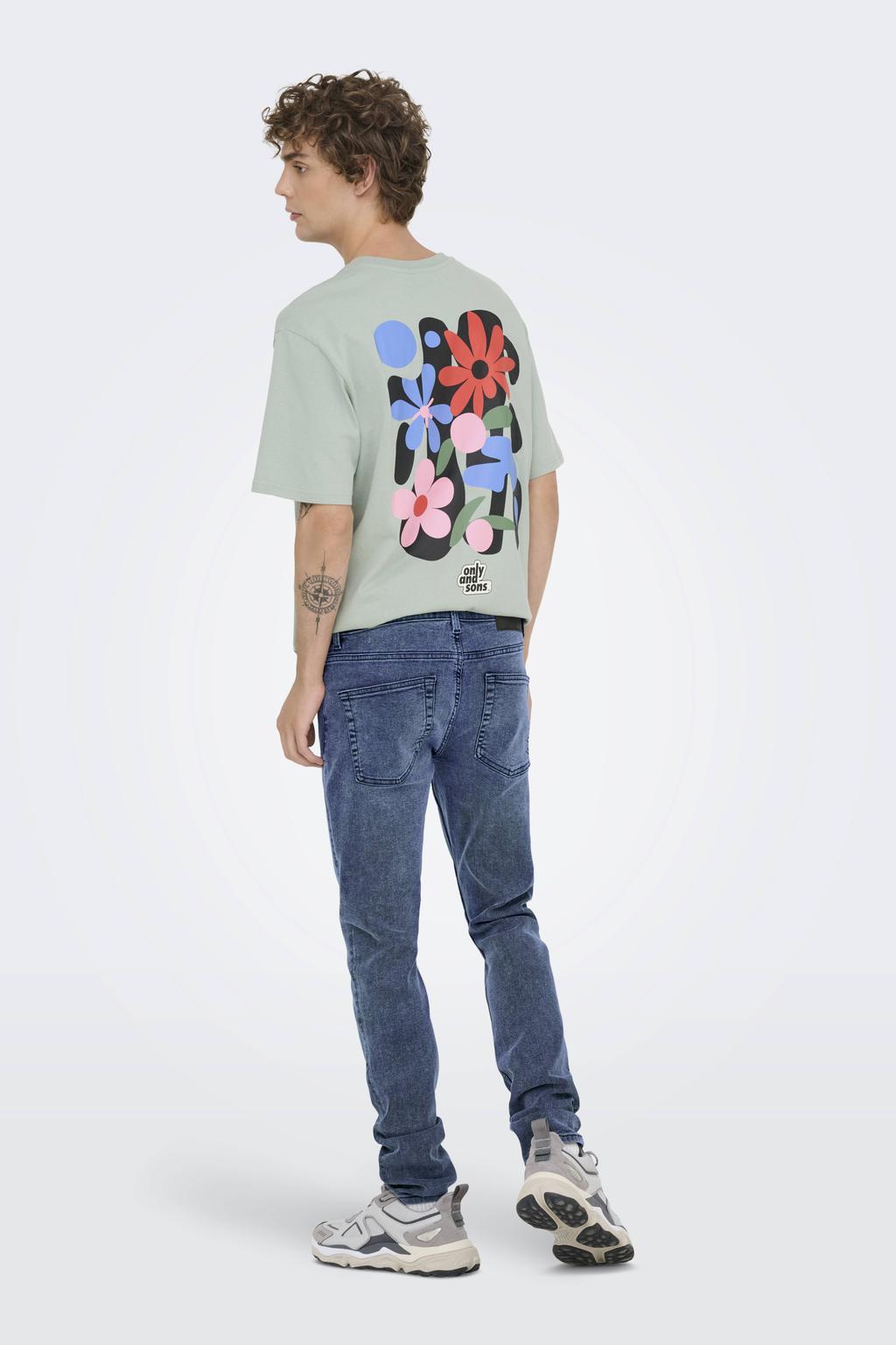 ONLY & SONS ONSLOOM slim fit jeans medium blue denim