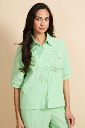 blouse lichtgroen