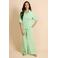 G-maxx wide leg regular waist casual broek lichtgroen