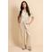 G-maxx wide leg regular waist broek beige
