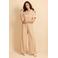 G-maxx wide leg regular waist casual broek lichtbruin