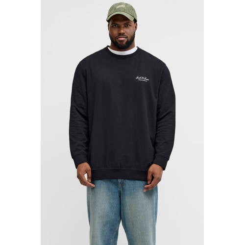 JACK & JONES PLUS SIZE sweater Plus Size zwart afbeelding