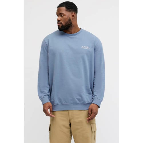 JACK & JONES PLUS SIZE sweater Plus Size blauw afbeelding