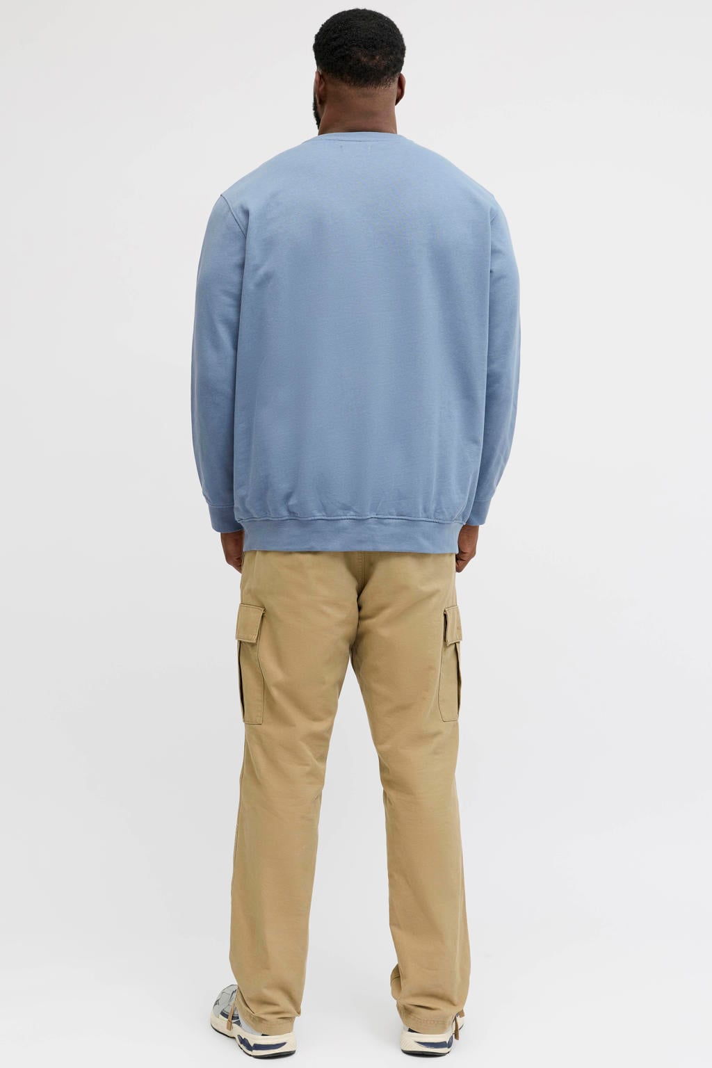 JACK & JONES PLUS SIZE sweater Plus Size blauw