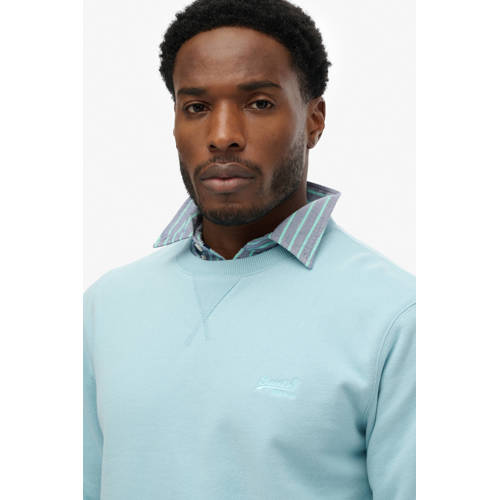 Superdry sweater lichtblauw afbeelding