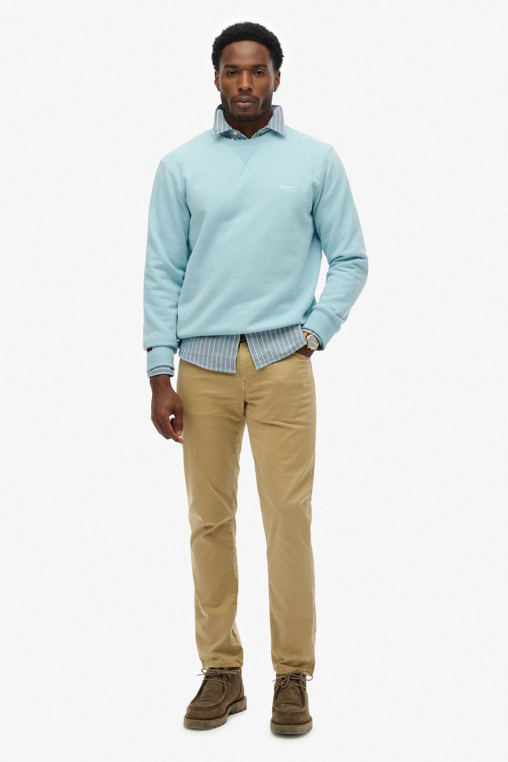 Superdry sweater lichtblauw