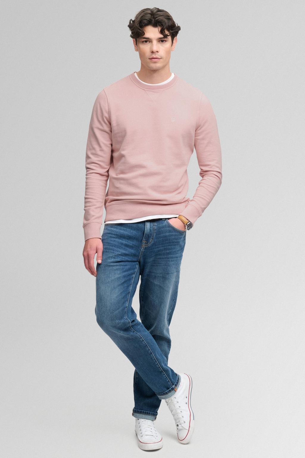 Superdry sweater lichtroze