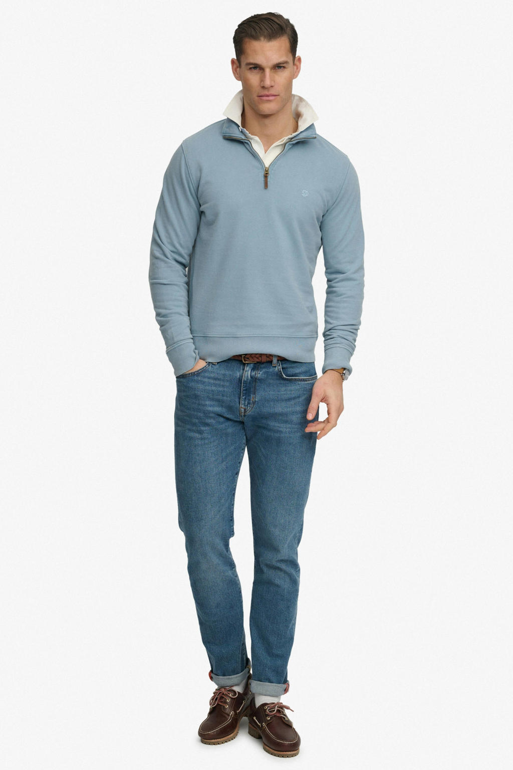 Superdry sweater blauw