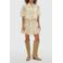JOSH V korte jurk beige