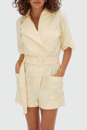 playsuit lichtgeel