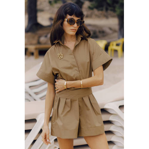 JOSH V playsuit bruin afbeelding