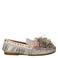 Kurt Geiger Pompom mocassin zilver/roze
