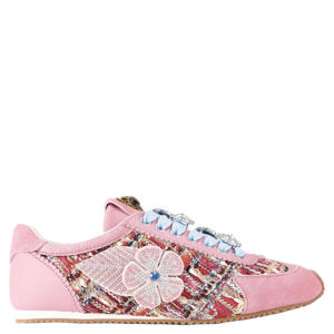 Islington leren sneakers roze