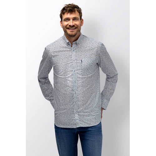 State of Art regular casual overhemd lichtblauw afbeelding
