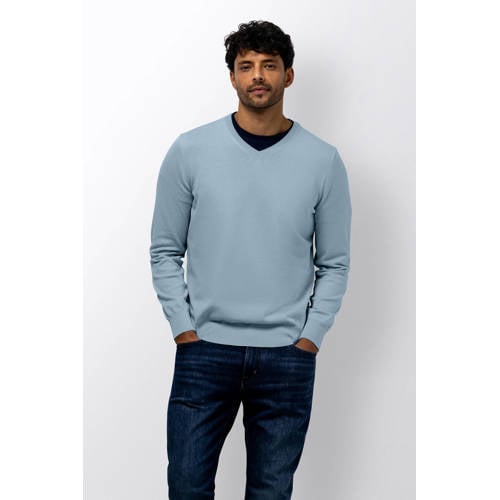 State of Art pullover fijn gebreid lichtblauw afbeelding