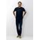 State of Art regular T-shirt donkerblauw