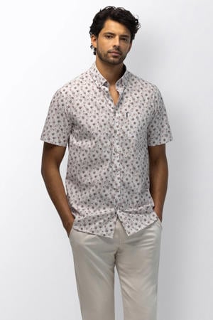 regular casual overhemd ecru
