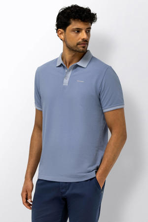 regular polo blauw