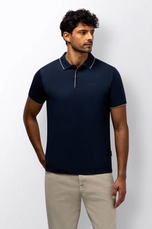 regular polo donkerblauw
