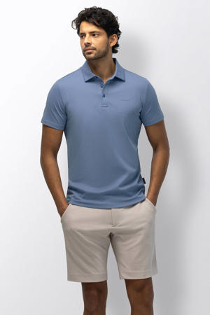 regular polo blauw