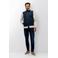 State of Art sweatvest donkerblauw