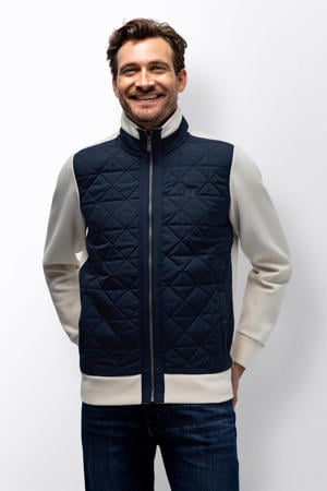 sweatvest donkerblauw