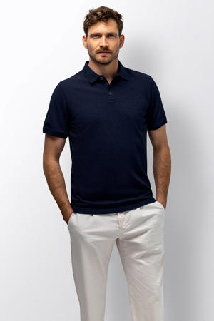 regular polo donkerblauw