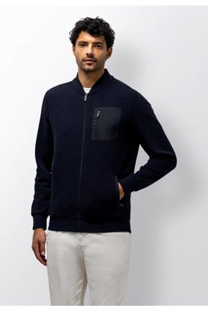 sweatvest donkerblauw
