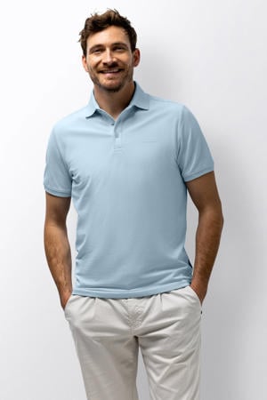 regular polo lichtblauw