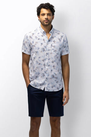 regular casual overhemd lichtblauw