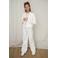 Like Flo blazer + pantalon offwhite
