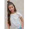 Like Flo T-shirt ecru broderie